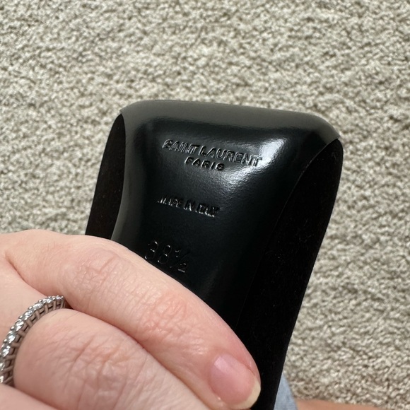 NWT YSL ALIX SATIN PUMPS SIZE 8.5 - Picture 8 of 8